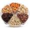 Easter Nut Gift Baskets, 26oz Mixed Nut Gift Box of 6 Sectional