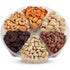 Easter Nut Gift Baskets, 26oz Mixed Nut Gift Box of 6 Sectional