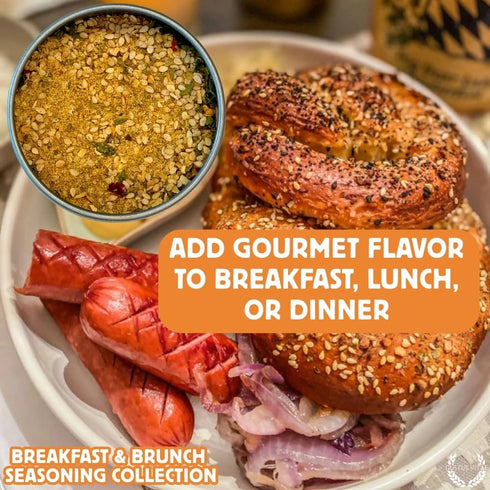 Set Pack 6 Packed, GLP-1 Breakfast & Brunch Seasoning - Artisanal Spice Blends Six | Authentic Small Batch Seasonings |