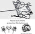 Happy Birthday Cake Topper – 20PCS Black Acrylic Happy Birthday Sign Cupcake Toppers Set for Boys Girls Women Men