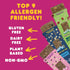 9 3-Flavor Pack (6) 1.41 oz 5-6g Whoa! Dough Top Allergen Free Chewy Oat Bars - Variety | Individually Wrapped Bars |