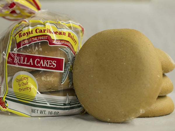 Royal Caribbean Bakery Jamaican Bulla Cakes, 4 in a Pack (1 Pack)