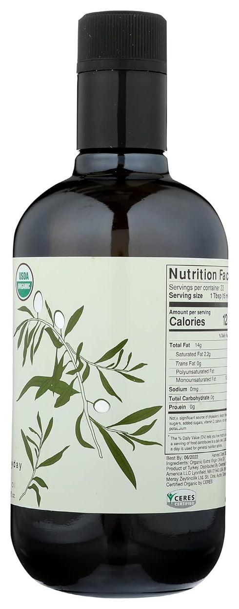 OLEAMEA 2023 16.9 Oz Premium Everyday | Organic Olive Oil Extra Virgin | Harvest | Award Winning | Early Harvest, Cold