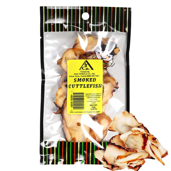 Asia Trans Smoked & Dried Cuttlefish Tako - Hawaiian Seafood Jerky -