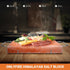 Set 12 8 1.5 Onlyfire Himalayan Salt Block Cooking Plate with Steel Tray x x for Cooking, Grilling, Cutting and Serving