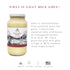 30 142 24 oz Mt. Capra Goat Milk Ghee | Grass-Fed Clarified Butter High in MCT Oil Perfect for Bulletproof Coffee