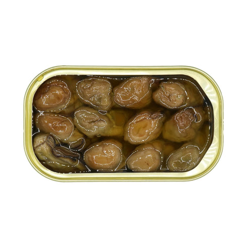 3 oz (Pack 12) MW Polar Fancy Whole Smoked Oysters Cans of | Naturally Wood-Smoked, No Preservatives, Gluten-Free