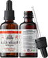 Organic Black Walnut Tincture, Black Walnut Extract Drops (Juglans Nigra, Barberry) Dried Hull