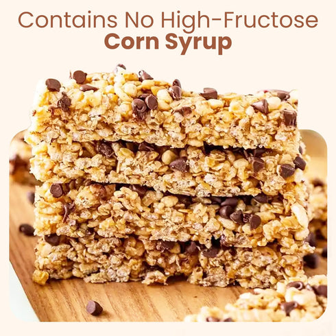 Wellsley Farms 110 60 Count (Pack 1) Chewy Chocolate Chip Granola Bars - No High-Fructose Corn Syrup - Vegetarian