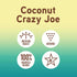 12 oz Joe Knows Coffee Coconut Crazy Joe, Bag Medium Roast Coffee