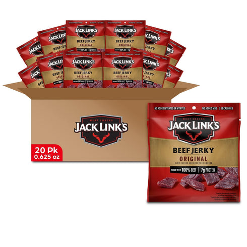 Jack Link's Beef Jerky Multipack - Original - Made with 100% Real