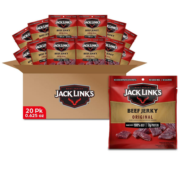 Jack Link's Beef Jerky Multipack - Original - Made with 100% Real