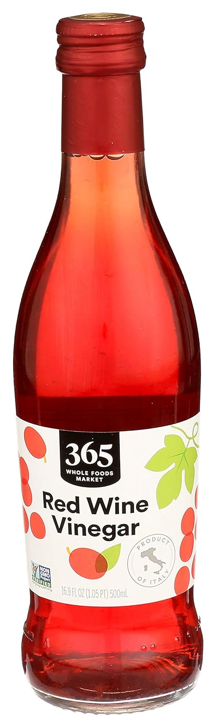 365 16.9 Oz (Pack 2) by Whole Foods Market, Red Wine Vinegar, Fl