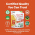 1 100% 7.05 oz (Pack 7) Pasta Zing Spaghetti Pasta Fully Cooked, Ready in Minute, Microwaveable Meal, Made with Italian