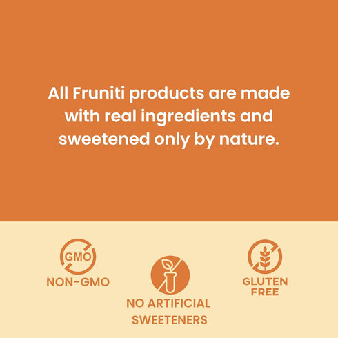 B-6, B-12, 24 Fruniti Peach Smoothie Mix - Energy Boosting - No Sugar Added - Delicious Fruit Puree - Vitamin Vitamin