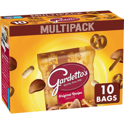 Gardetto's Original Recipe Snack Mix Multipack 17.5 oz (Pack of 4)