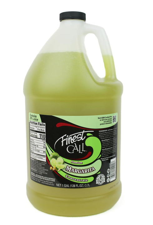 Finest Call Premium Margarita Concentrate Drink Mix, 1 Gallon Bottle (128 Fl