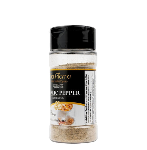 (3.2 GranAroma Garlic Pepper, Seasoning Blend, Soups & Sauces, Aromatic Ounce)
