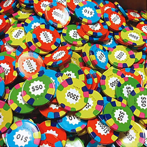 8 oz Madelaine Milk Chocolate Poker Chip Candy Individually Wrapped Casino Coins Fun Treats for Kids, Boys & Girls Bag