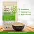 (4 lbs) Organic Tattva White Urad Dal Whole - Dried Lentils Organic, Gluten Free, Vegan & Kosher - Unpolished White