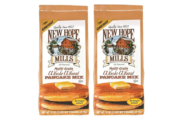 Multigrain Whole Wheat Pancake Mix by New Hope Mills - Sugar-Free &