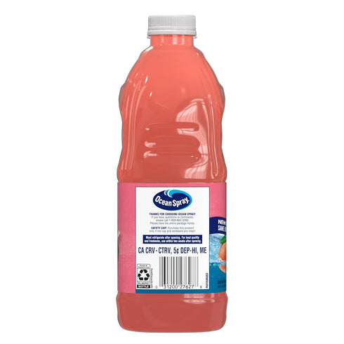 64 Oz Pack 3 Ocean Spray Ruby Red Grapefruit Juice Drink, Fl | Bottle |