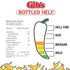 Bottled Hell 12 Oz Hot Pepper Sauce - Original | Signature Recipe Fl | Unique Medium Heat Condiment | Created