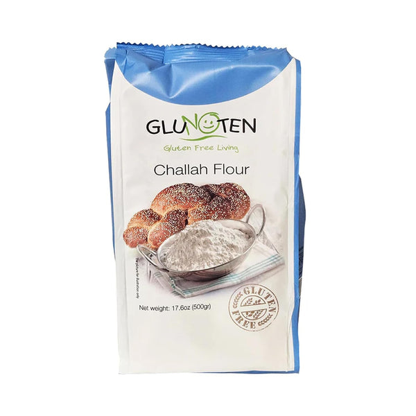 GLUNOTEN Gluten Free Challah Flour (Kosher, Dairy Free, Nut Free)
