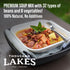 32 8 1 20+ Thousand Lakes Bean and Vegetable Dry Soup Mix - pound | Low Sodium | No Fat | High Fiber | Servings | Vegan