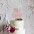 Glitter Rose Gold 29&Feeling Fine Cake Topper - Cheers to 29 Years Cake Topper Decoration Ideas
