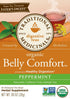 Traditional Medicinals Organic Belly Comfort Peppermint Digestive Tea, 16 Tea Bags (Pack of 1)