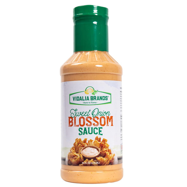 Vidalia Brands Sweet Onion Blossom Sauce, 16 oz - Gourmet Dipping Sauce