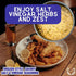GLP-1 English-Style Savory Salt & Vinegar Seasoning | Gourmet Spice Mix | All Natural, Non GMO | Hand Made, Small Batch