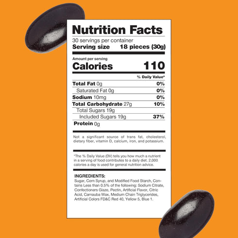 2 Pack Black Licorice Jelly Beans - Pound - Old Fashioned Candy - Bulk Jelly Beans for Buffets, Gift Baskets