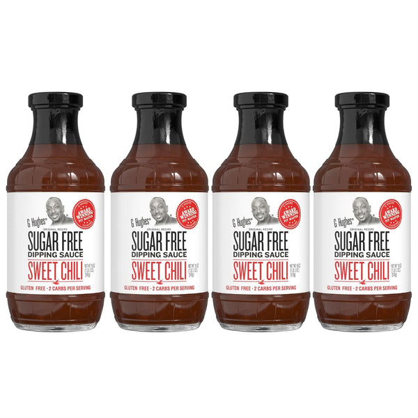 G Hughes Sugar Free, Sweet Chili Sauce - Gluten Free Dipping Sauces,