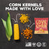 0.7oz 20 LOVE CORN Hot & Spicy Crunchy Roasted Corn Snack, Gluten Free, Non-GMO, Vegan, Kosher Lunchbox, Office