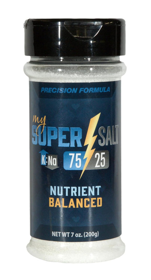 My Super Salt 75:25 Precision Formula - The Nutrient Balanced Salt - 7 oz