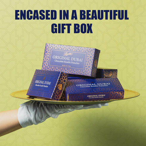Lovetta Chocolate (2 Pack) Lovetta Dubai Milk Chocolate Bar Pistachio Knafeh - Luxury Rich Chocolate, Individually
