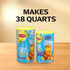 (Pack 2) 38 Lipton Sweetened Iced Tea Mix of Quarts Each