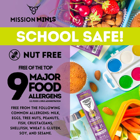 100% 9g 0.5oz (24ct Mission Meats Kids Turkey Sticks, Free Range, Healthy Snacks for Kids, Zero Sugar, Protein per