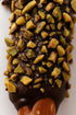 The Brittle Box Candy Co. 16 Pack Pistachio Chocolate Covered Pretzel Rods Hand-Dipped, Made Fresh to Order
