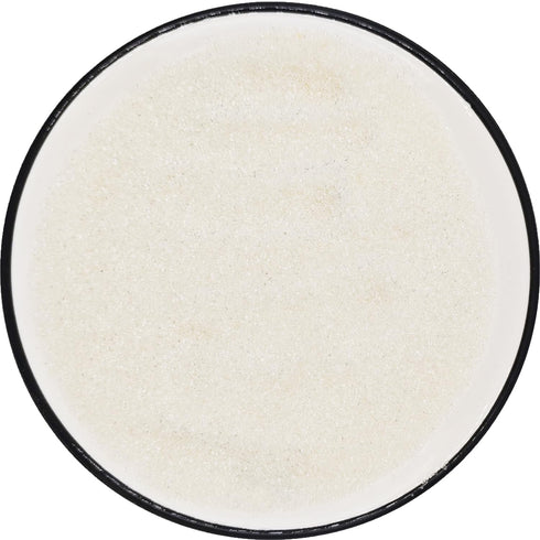 5 Rimming Edible Ounce Medium Decorative White Sanding Sugar Sprinkles for Baking, Sparkling Crystals for Cakes