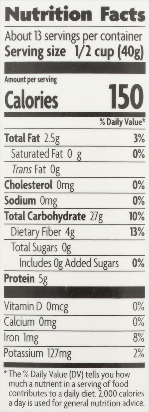 18 Nature's Path,Gluten Free Old Fashioned Oatmeal, Ounce
