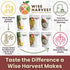 1oz Packs 100% Wise Harvest Freeze-Dried Tropical Fruit Bundle - Six | Single Ingredient Snack | Real Fruit, No Sugar