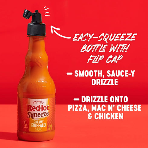 Pack, 36 oz Frank's RedHot Squeeze Sauce Variety fl