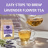 Ovikaso Tea 16 (1 Lb), 100% , Lavender Tea, Ounce Natural Food Grade, For Tea, Baking, Crafts, DIY Beauty, Sachets