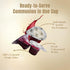 Communion 50 Christmas Edition Cups | The Miracle Meal Pre-Filled Cups with Juice & Wafer | Celebrate Faith & Joy