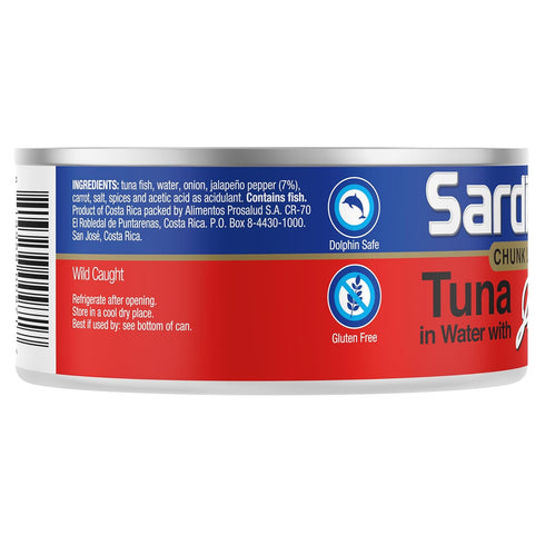 12 Pack) Sardimar Chunk Light Tuna ( Jalapeo