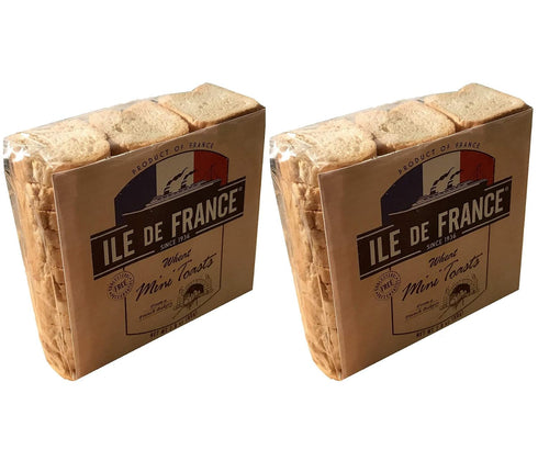 (Pack 2) Ile De France Wheat Mini Toasts