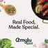 16g 10 oz Amylu Foods Sea Salt & Cracked Black Pepper Chicken Meatballs, Natural Ingredients, of Protein, Chicken